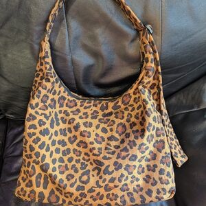 Leopard Print Shoulder Bag